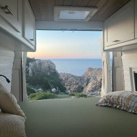 Dormitorio con vistas